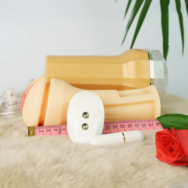 Âm Đạo Giả Gắn Tường Manmiao Rung Điều Khiển Từ Xa Cao Cấp