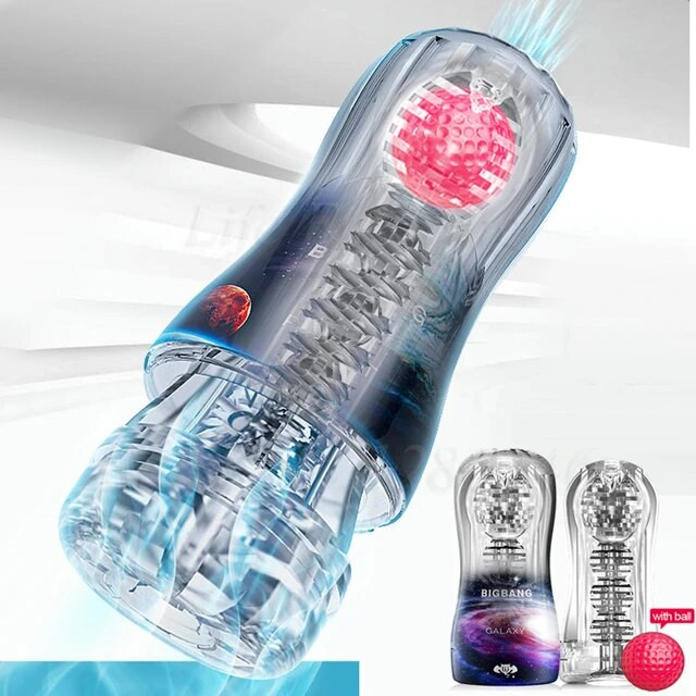 Cốc Thủ Dâm Trong Suốt Big Bang Lulubie (Chất Liệu Silicone Cao Cấp & Van Thông Hơi Airhole Kích Thích)