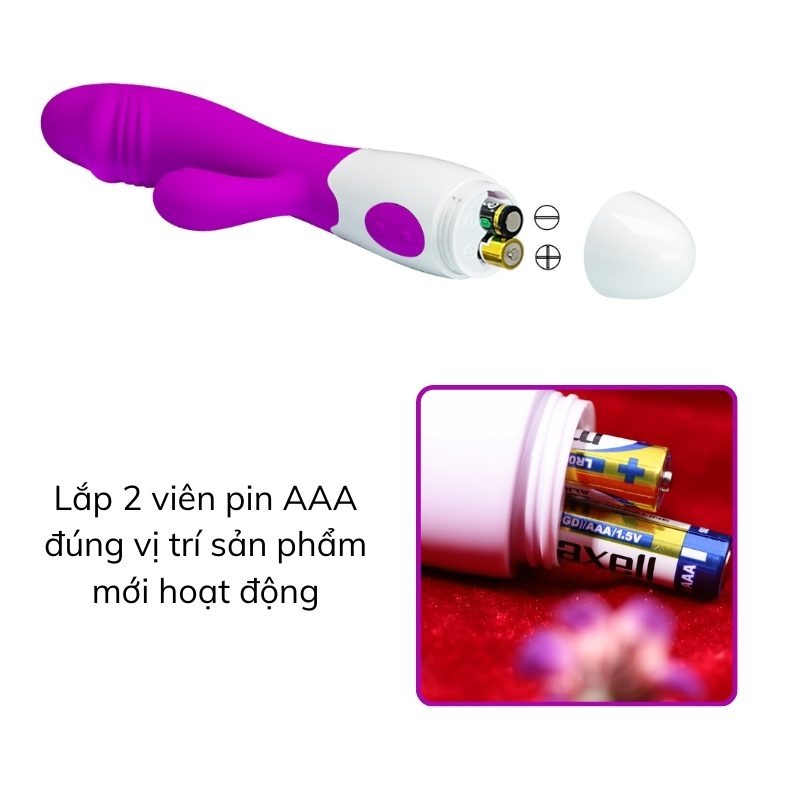 Dương vật giả có nhánh Pretty Love Snappy