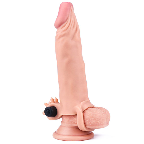 Bao Cao Su Đôn Dên Lovetoy Pleasure X-Tender Rung Mạnh Tăng 2″