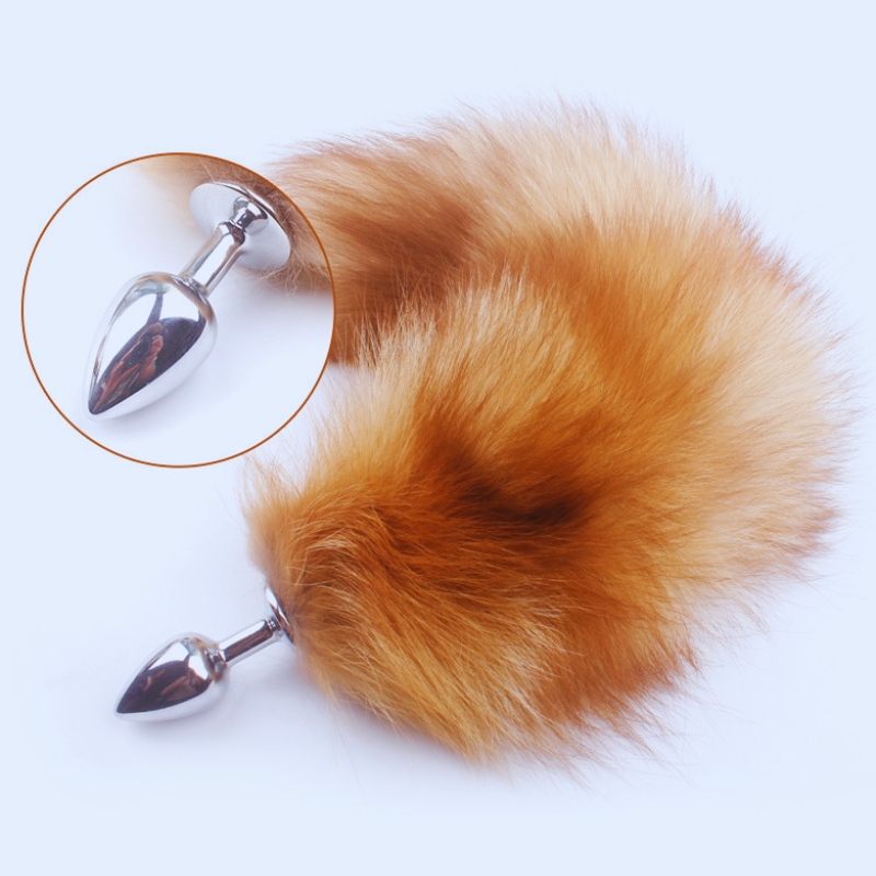 Phích Cắm Hậu Môn Inox Đuôi Cáo