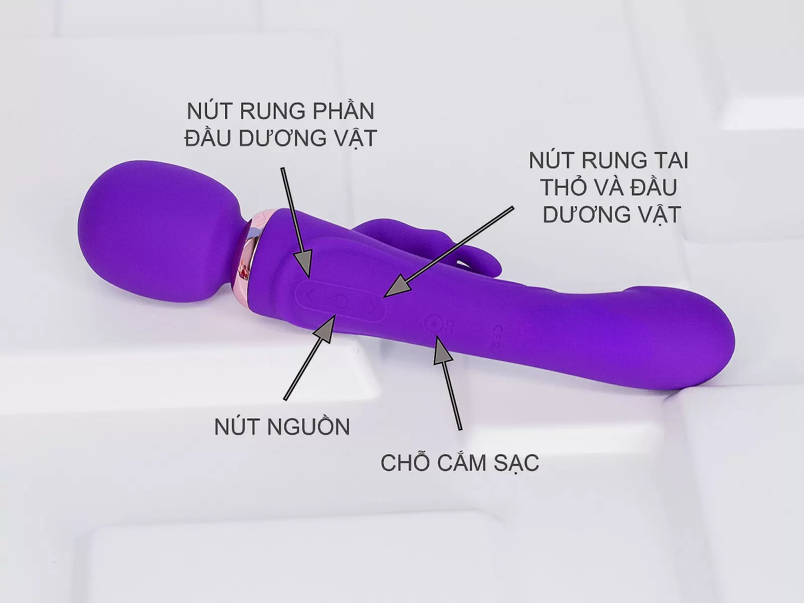 Dương Vật Giả Đa Năng Có Nhánh Peter The Great Rung Nhiều Chế Độ