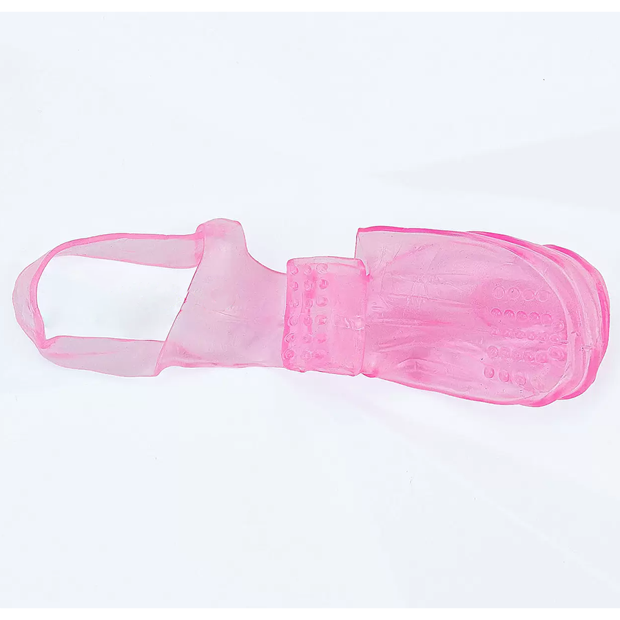 Bao Silicone Có Rung Đeo Ngón Tay Kích Thích Vùng Kín