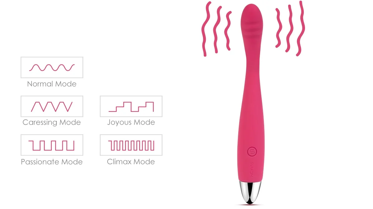 Svakom Cici Cao Cấp 25 Chế Độ Rung Độc Đáo Silicone Mềm Mịn