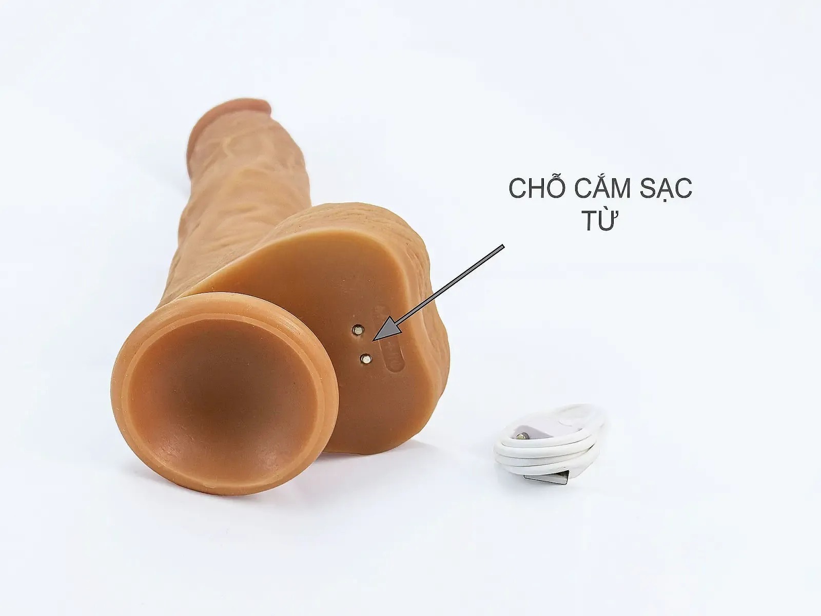 Dương Vật Giả Có Đế Real Dildo Rung, Thụt, Phát Nhiệt