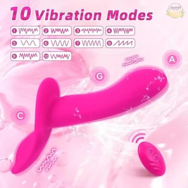 Dương Đai Đeo Rung 2 Đầu Điều Khiển Từ Xa
