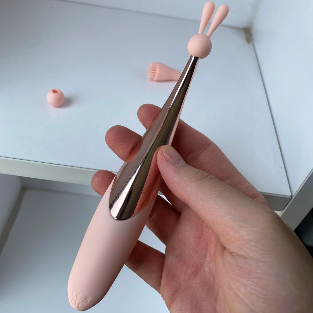 Bút Rung 3 Đầu Sạc Pin Massage Âm Đạo Điểm G
