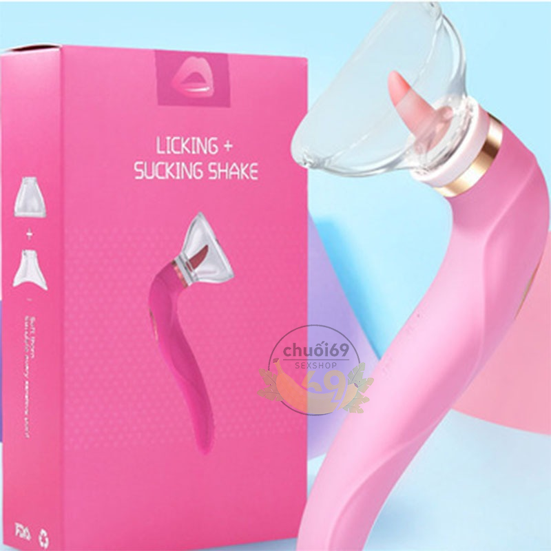 Máy Rung Hút Liếm Leten Cao Cấp - Đồ Chơi Vợ Chồng Đa Năng
