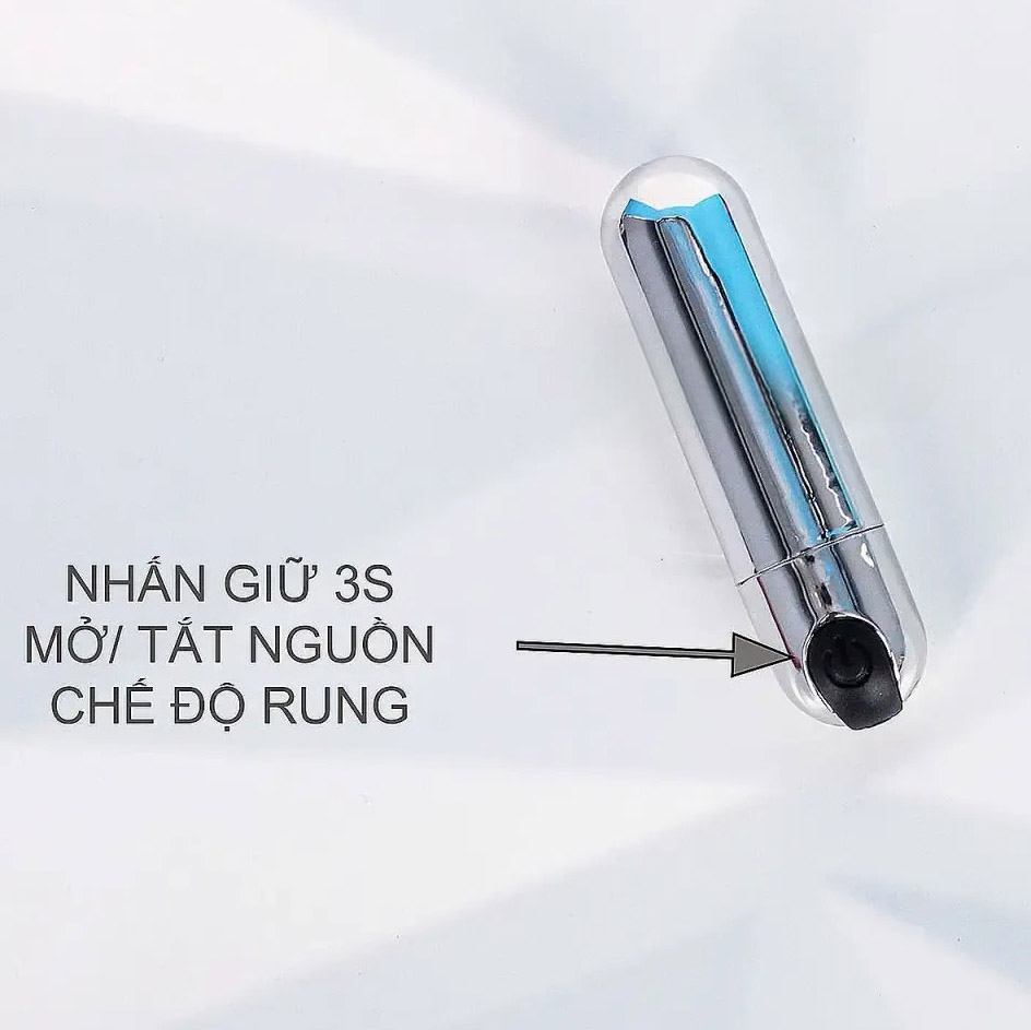 Trứng Rung Tình Yêu Viên Đạn Pin Sạc