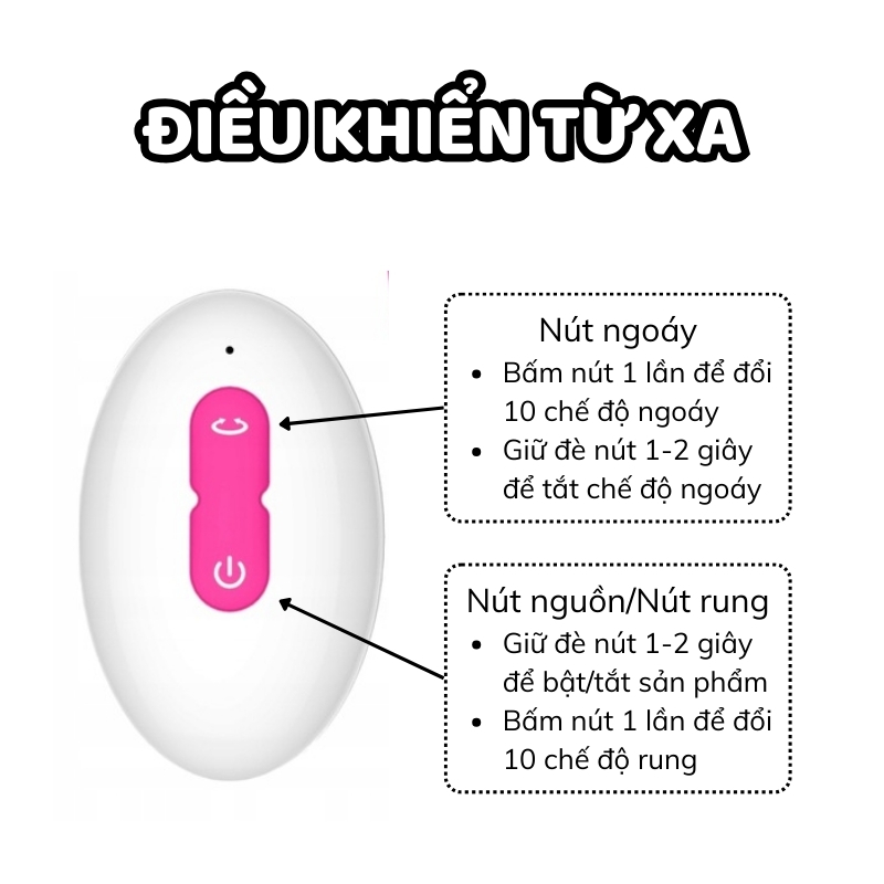 Trứng Rung Ngoáy Điều Khiển Từ Xa Avril