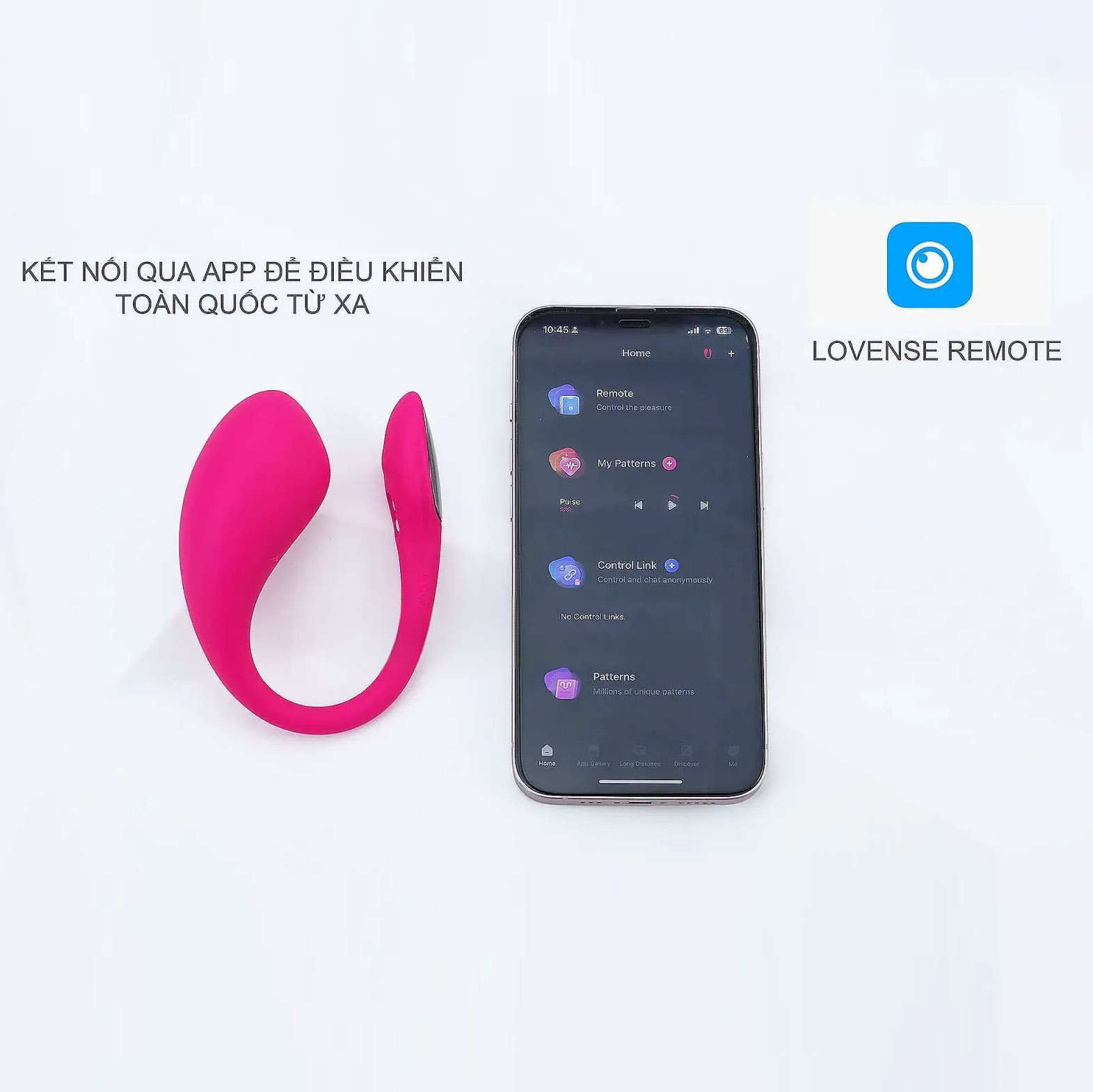 Trứng Rung Cao Cấp Lovense Lush 4 – Xóa Tan Khoảng Cách Yêu Xa