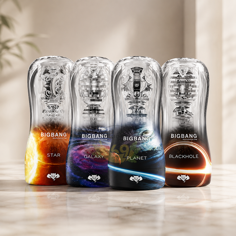 Cốc Thủ Dâm Trong Suốt Big Bang Lulubie (Chất Liệu Silicone Cao Cấp & Van Thông Hơi Airhole Kích Thích)