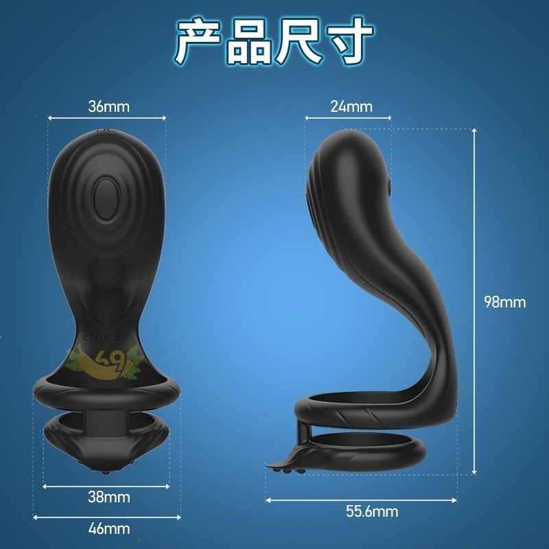 Vòng Rung Cường Dương Phiên Bản 2 Siêu Gọn – Kéo Dài Thời Gian, Tăng Cứng Tự Nhiên