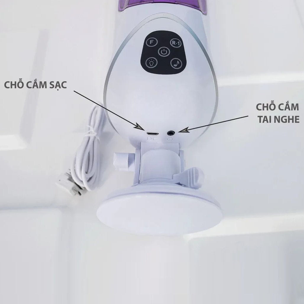 Âm Đạo Giả Có Đế Bú Mút Tự Động Easy Rung – Xoay – Thụt