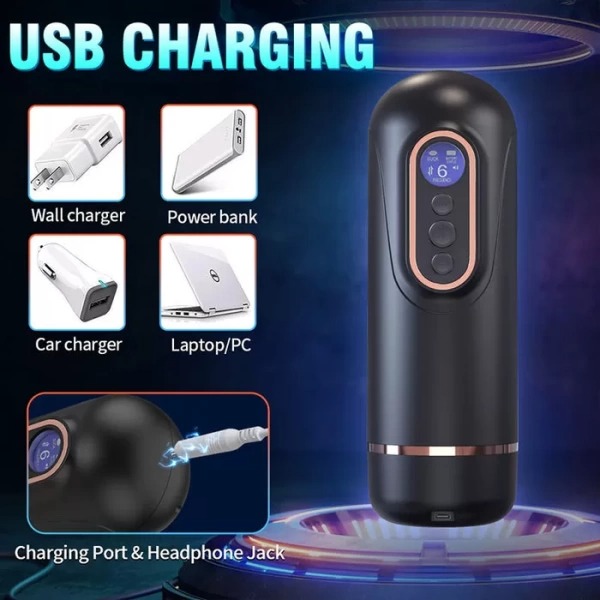 Máy thủ dâm tự động cao cấp DORIS rung hút thụt