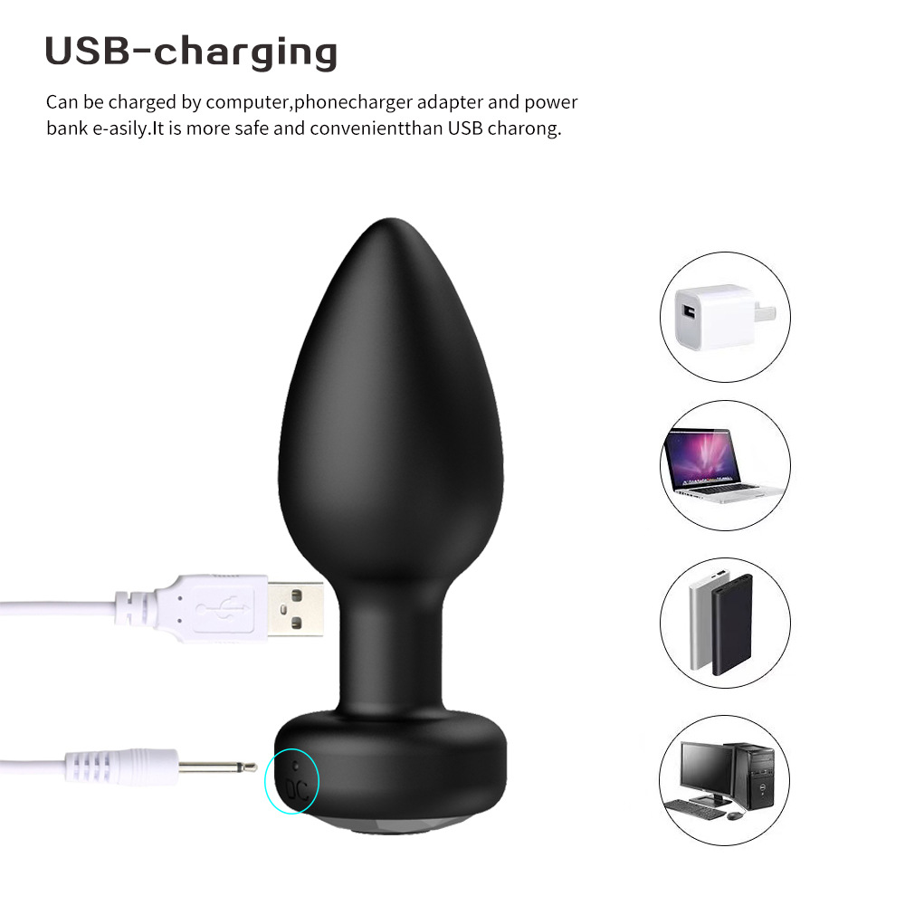 Trứng Rung Hậu Môn Plug Cắm Đk Từ Xa