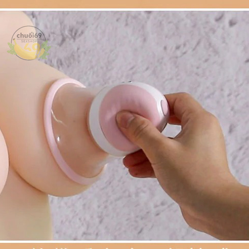 Máy Massage Ngực 3 In 1 Công Nghệ Lưỡi Xoay Liếm Hút, Săn Chắc Vòng 1