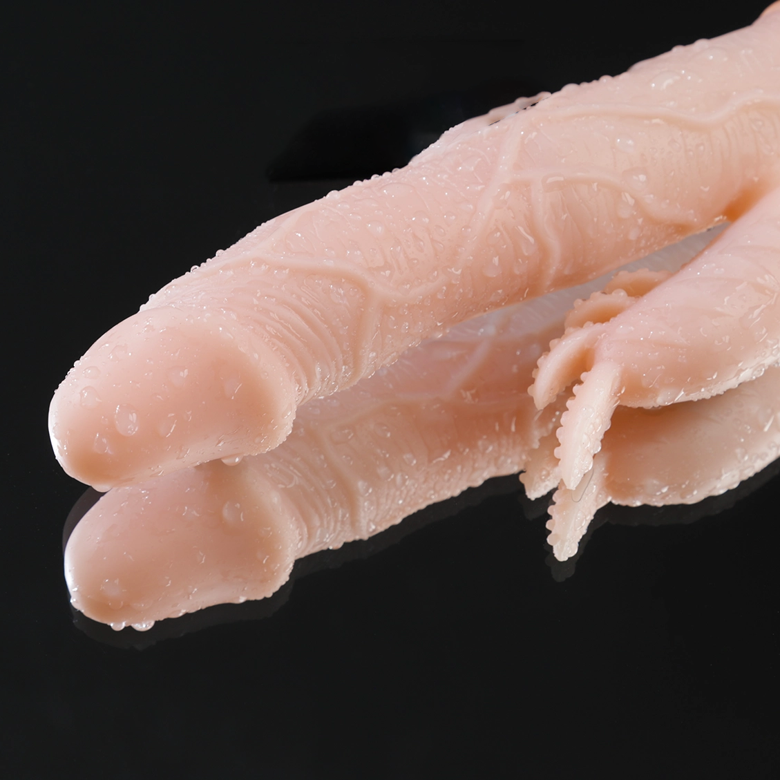 Dương Vật Giả Tỏa Nhiệt Lybaile Size Nhỏ Dildo Rung Ngoáy Kích Thích Kép Cho Phụ Nữ Việt
