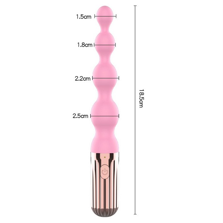 Thanh Rung Hậu Môn Sakura Fini 10 Chế Độ Silicone Mềm
