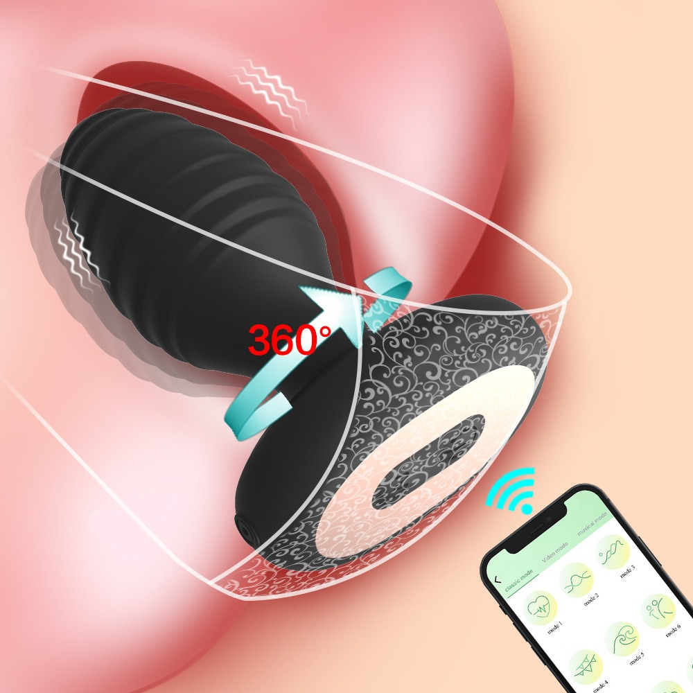 Trứng Rung Hậu Môn Plug Cắm Đk Từ Xa