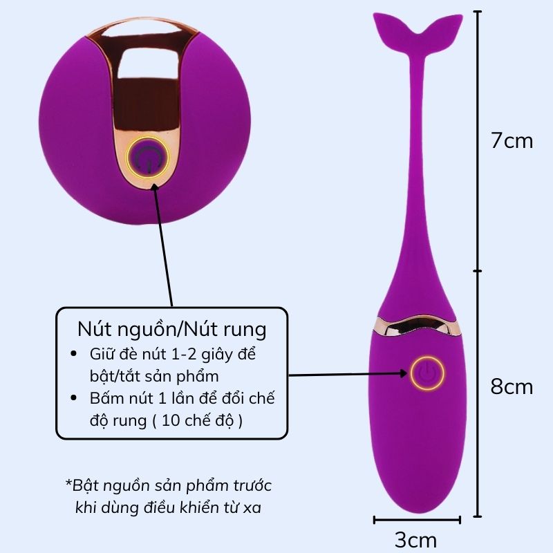 Trứng Rung Cá Heo Private