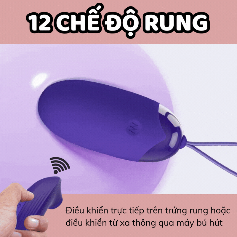Bộ trứng rung hút Pretty Love Orthus Youth