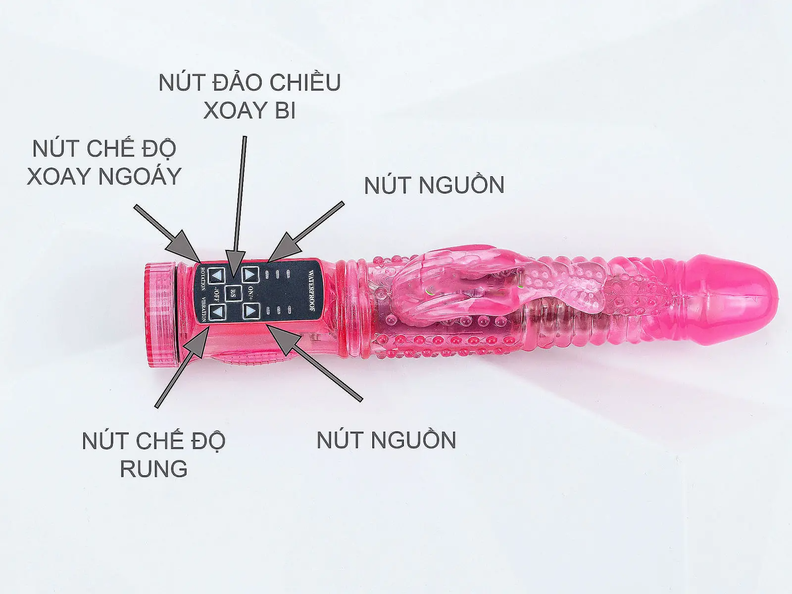 Dương vật giả rung xoay Jack Rabbit