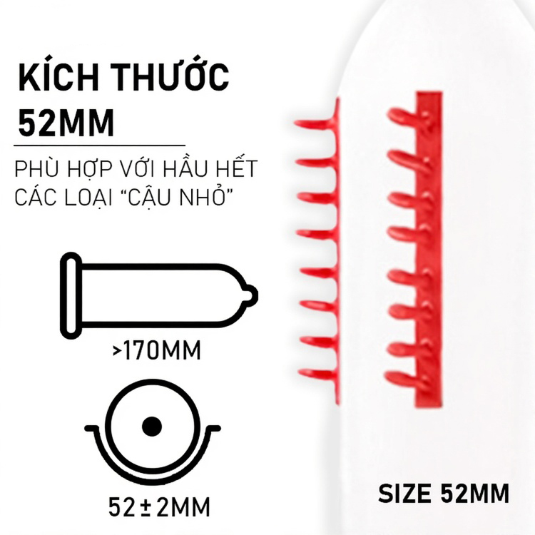 Bao Cao Su Beilile Pleasure More Rồng Xanh Gai Lớn Bao Quanh Hộp 2 Cái + Tặng 1 Cái Khác Loại