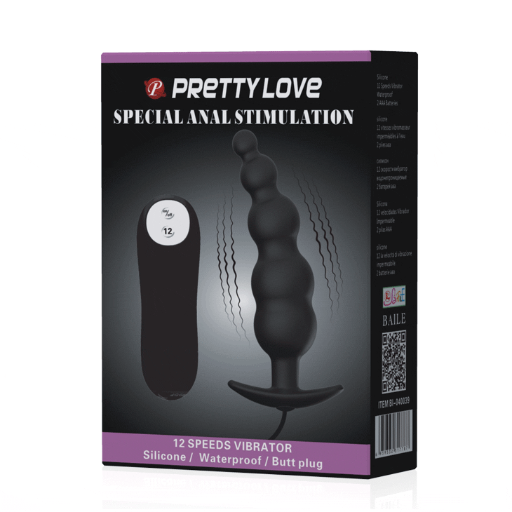 Máy Rung Hậu Môn 5 Nút Mỏ Neo Prettylove Anal