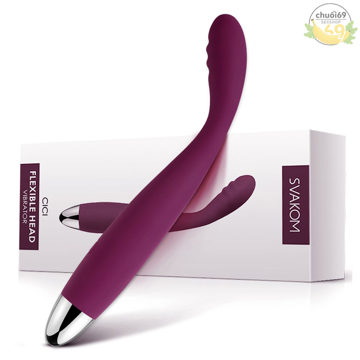 Massage Mini Kích Thích Điểm G Cao Cấp Rung 25 Chế Độ - SVAKOM CICI (USA)