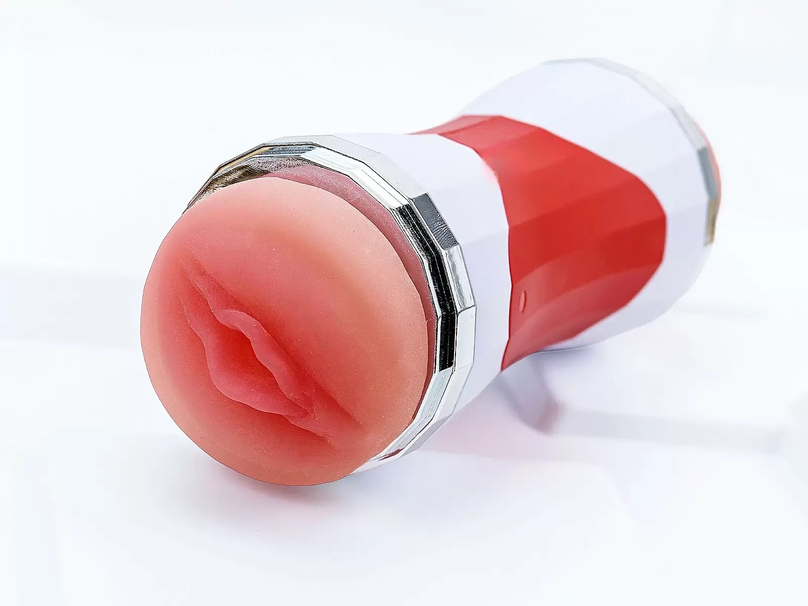 Âm Đạo Giả 2 đầu Double Head Miệng Và Âm Đạo Không Rung