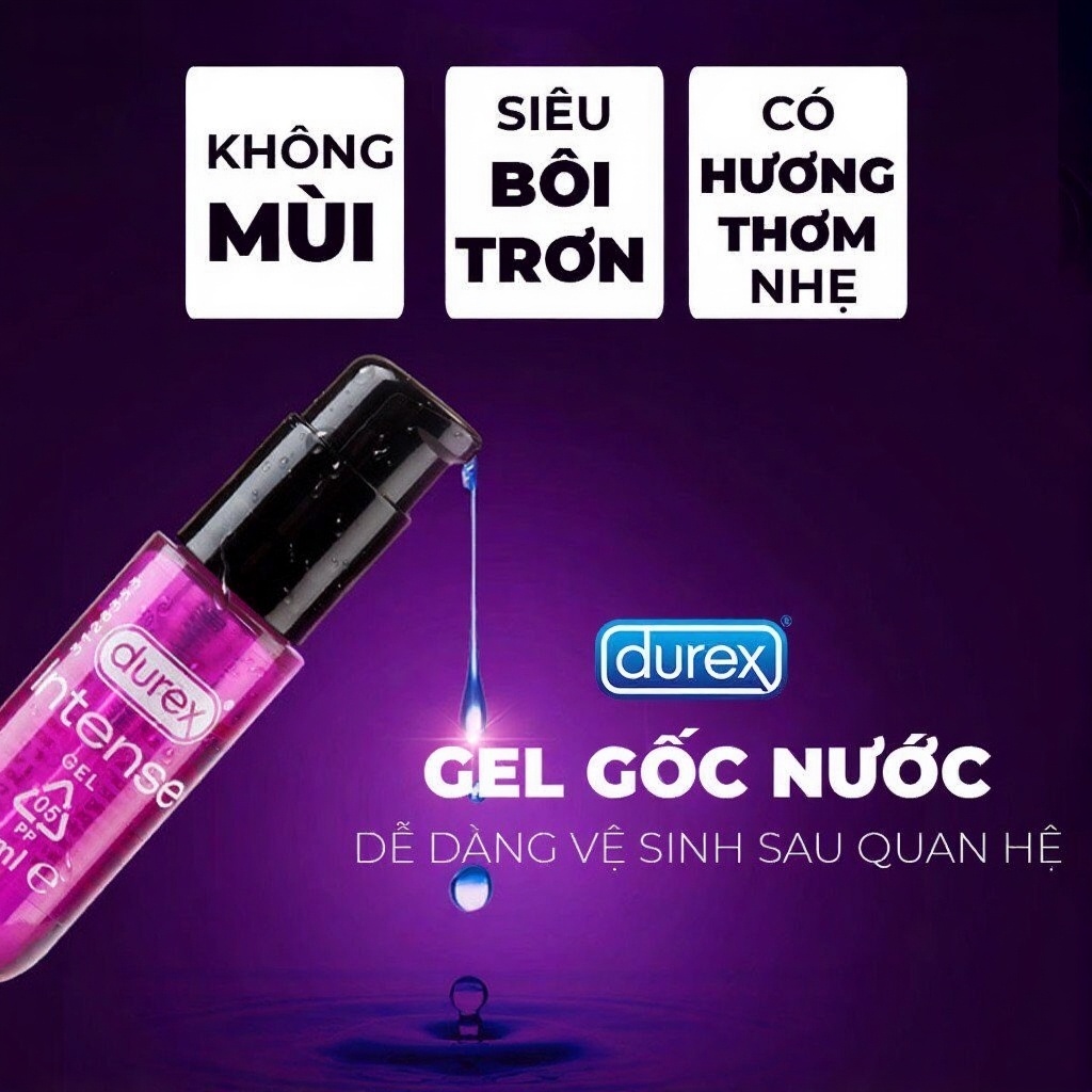 Gel Bôi Trơn Durex Intense Orgasmic 10ml