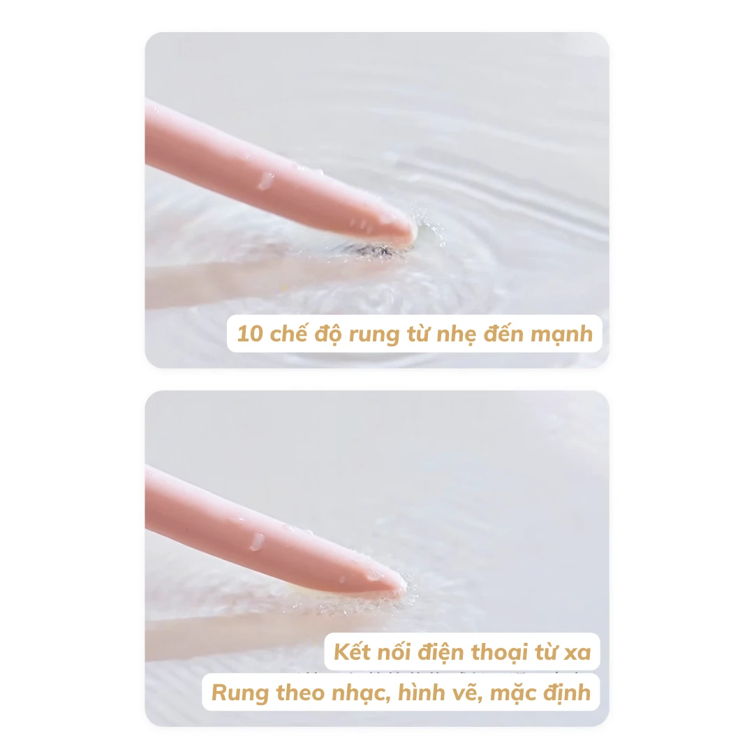 Bút Rung Đa Điểm Milky Nhỏ Xinh