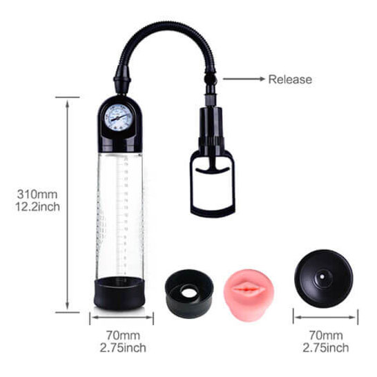 Máy Tập Dương Vật Bơm Tay Cao Cấp Penis Pump