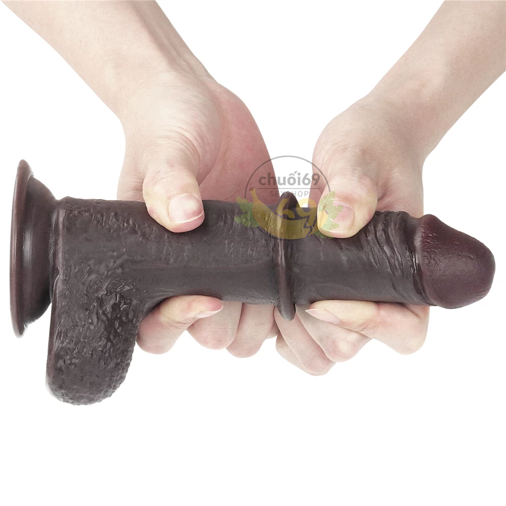 Dương vật Lovetoy Sliding Skin 7 inch 2 lớp tuột da châu phi mạnh mẽ