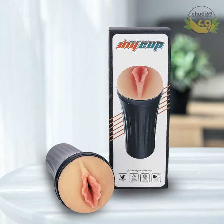 Âm Đạo Giả Diy Cup Mềm Mịn Cùng Lỗ Âm Đạo Se Khít