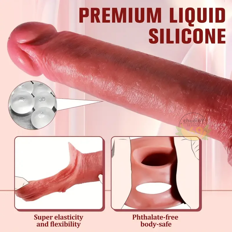 Bao Đôn Dài Tăng Kích Thước Silicon Mô Phỏng Gân Guốc