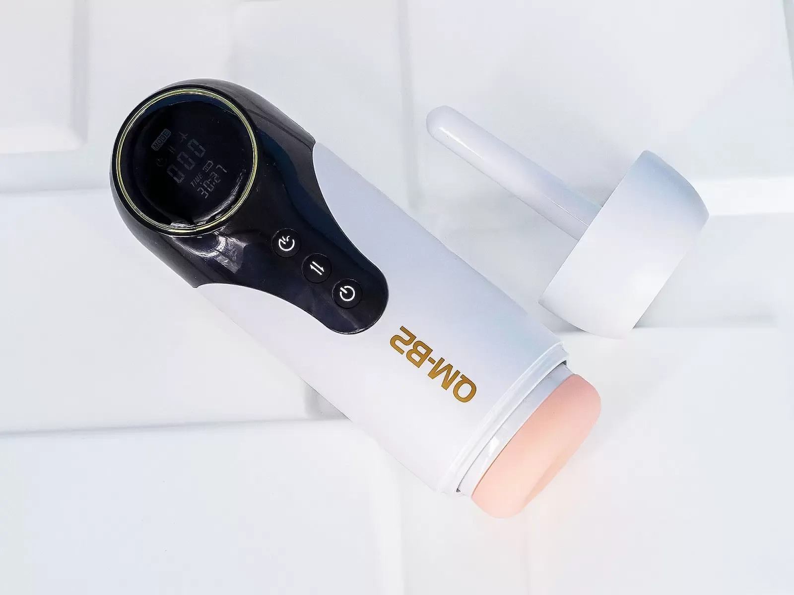 Máy Thủ Dâm QM-B2 Rung Thụt Co Bóp Sưởi Ấm, Kèm Tiếng Rên Kích Thích