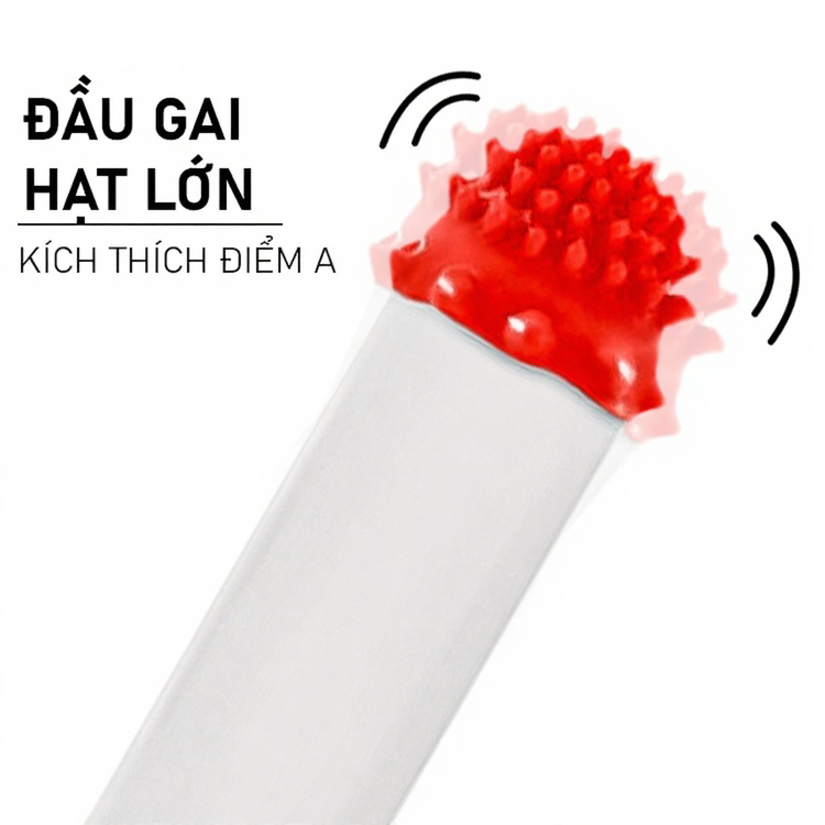 Bao cao su Beilile Pleasure More Rồng Đỏ đầu gai hạt lớn Hộp 2 cái + Tặng 1 cái khác loại