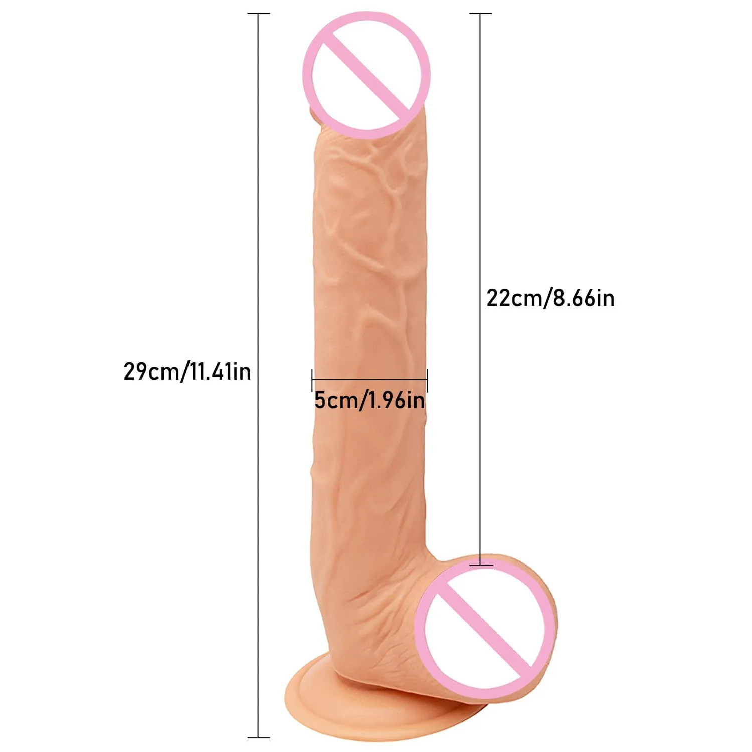 Dương Vật Giả 29cm Chính Hãng Moonuo Giá Tốt