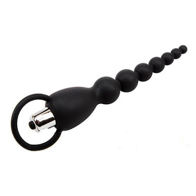 Dụng Cụ Massage Hậu Môn Có Rung - Black Mont Chisa