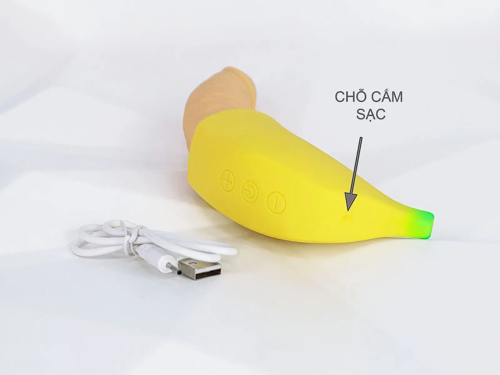 Dương Vật Giả Ngụy Trang Chuối Rung Cực Mạnh