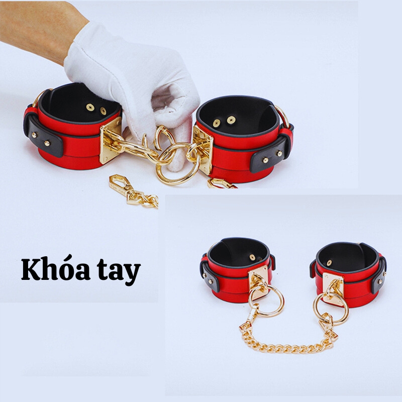 Bộ BDSM 8 Món Hộp Da Cao Cấp