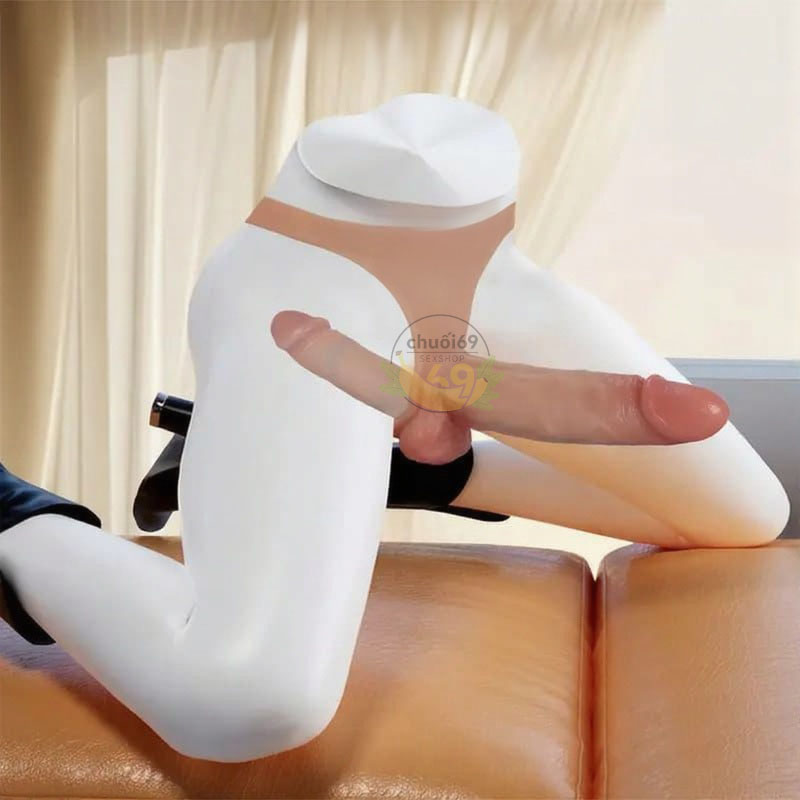Quần Lót Dildo 2 Đầu Cao Cấp JIUUY Double Pleasure