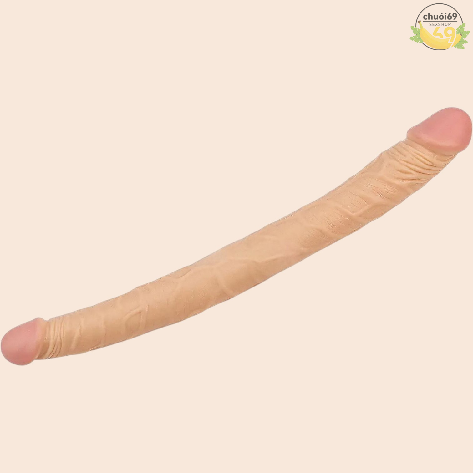 Dương Vật Giả Juai 2 Đầu Cho Cặp Đôi LES