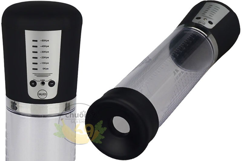 Máy Tập Làm To Cậu Nhỏ Xmen Cao Cấp - Sạc Điện 6 Cấp Độ Lực Hút