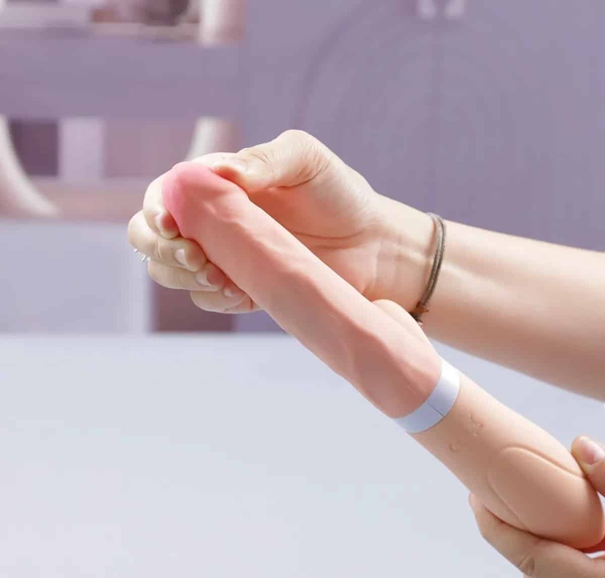 Dương Vật Giả Evo Mars Rung Thụt Tỏa Nhiệt Liếm Silicone Mềm Mịn