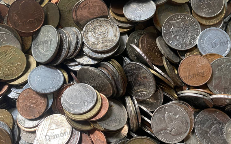 Đổi tiền xu các nước làm sao?