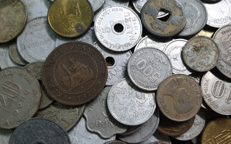 Thu mua tiền xu Việt Nam giá cao tại shop D-money