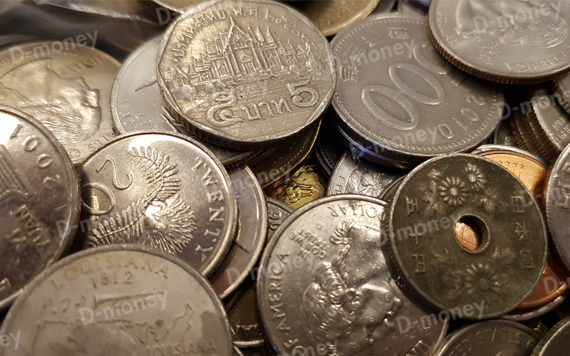 Thu mua tiền xu nước ngoài tại shop D-money